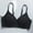 A_ Black, variant on Soft Support Wireless Thin Bra, Breathable Mesh Side Lift Anti Droop Invisible Everyday Bralette White L