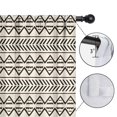 thumbnail image 4 of Blackout Kids Curtains,White Geometric Triangle Chevron Pattern Childrens Insulated Curtains Set Of 2,Bedroom Essentials,Toddler Room Decor 52x63in(132x160cm), 4 of 5