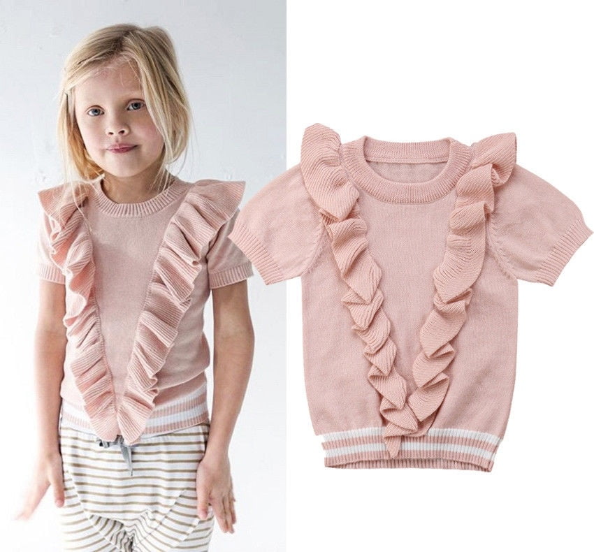 girls short sleeve cardigan