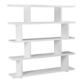 thumbnail image 3 of Moe's Home Collection Miri Contemporary Wood Large Shelf in White, 3 of 4