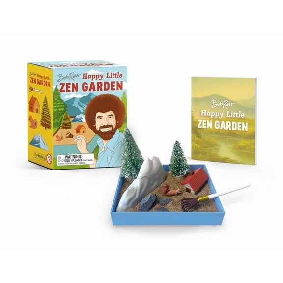 Rp Minis Bob Ross Happy Little Zen Garden, (Paperback)