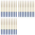 thumbnail image 1 of Juego de Limas de Aguja de Diamante de 3 mm X 140 mm, Limas Redondas Herramientas Recubiertas de Titanio para Metal Madera Piedra Vidrio, 30 Piezas, 1 of 7
