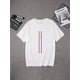 thumbnail image 2 of Camiseta con estampado de París, camiseta informal de cuello redondo elástica para hombre, estilo urbano, para verano, para deportes de ocio., 2 of 5