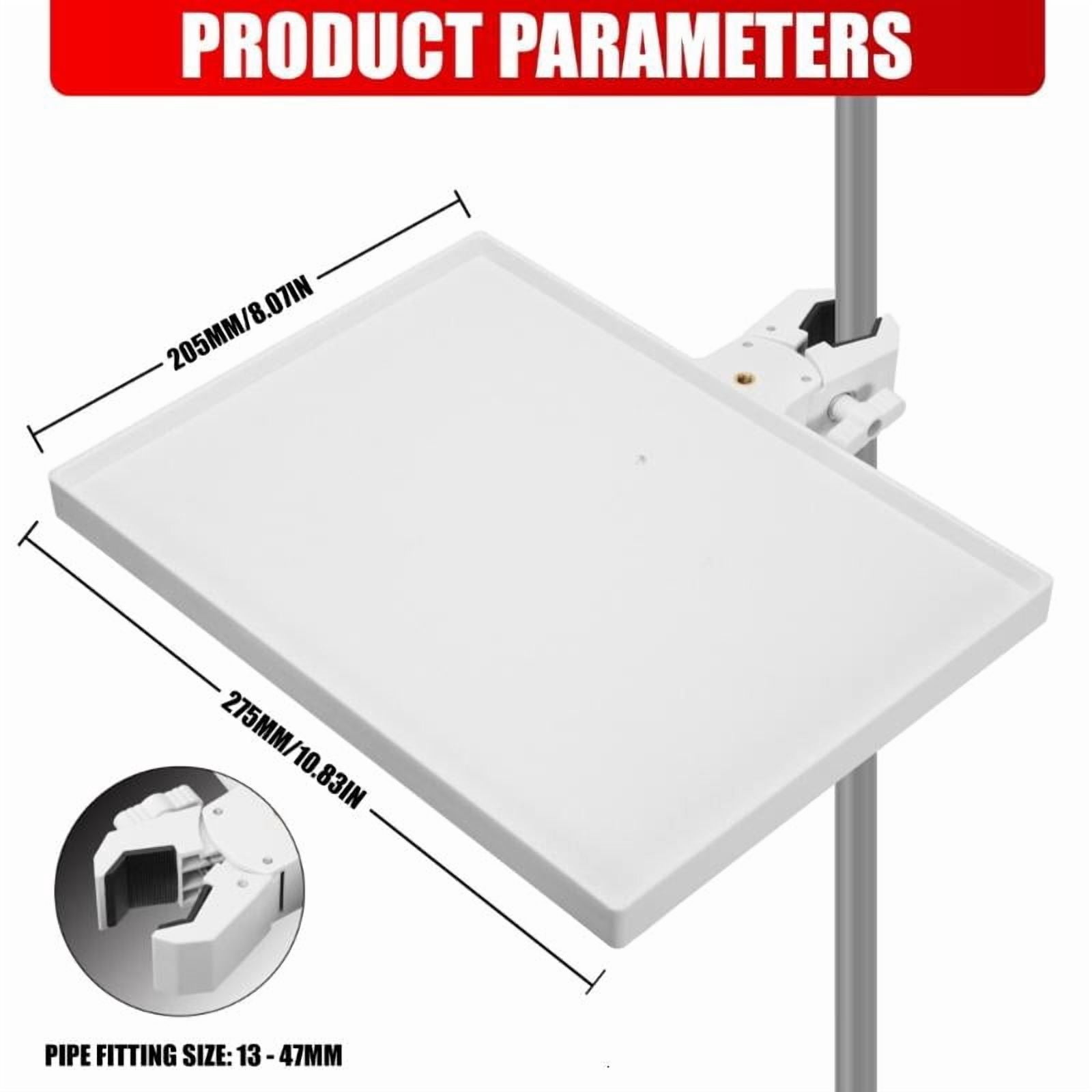 CEORPER Double Purpose Microphones Stand Tray Shelf For Holding Mixer Controllers