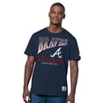 thumbnail image 2 of Men's Starter  Navy/Heather Gray Atlanta Braves Two-Pack T-Shirt Set, 2 of 5