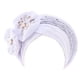 thumbnail image 1 of Minnieouse Gorros de flores brillantes con diamantes de imitación para mujer Sombreros Blanco Minnieouse AP012508-04, 1 of 5