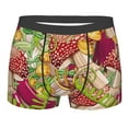 thumbnail image 5 of Uemuo Bright Mushrooms Pattern Men's Boxer Briefs,Trunk Anti-Chafing,Comfortable, Durable, and Stylish Underwear-X-Large, 5 of 9