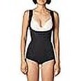 thumbnail image 3 of Flexees Maidenform Women's Shapewear Romper, Modern Black, Small, 3 of 4