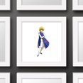 thumbnail image 2 of Gallery Pops Hunter x Hunter - Kurapika Wall Art, White Framed Version, 12" x 12", 2 of 5