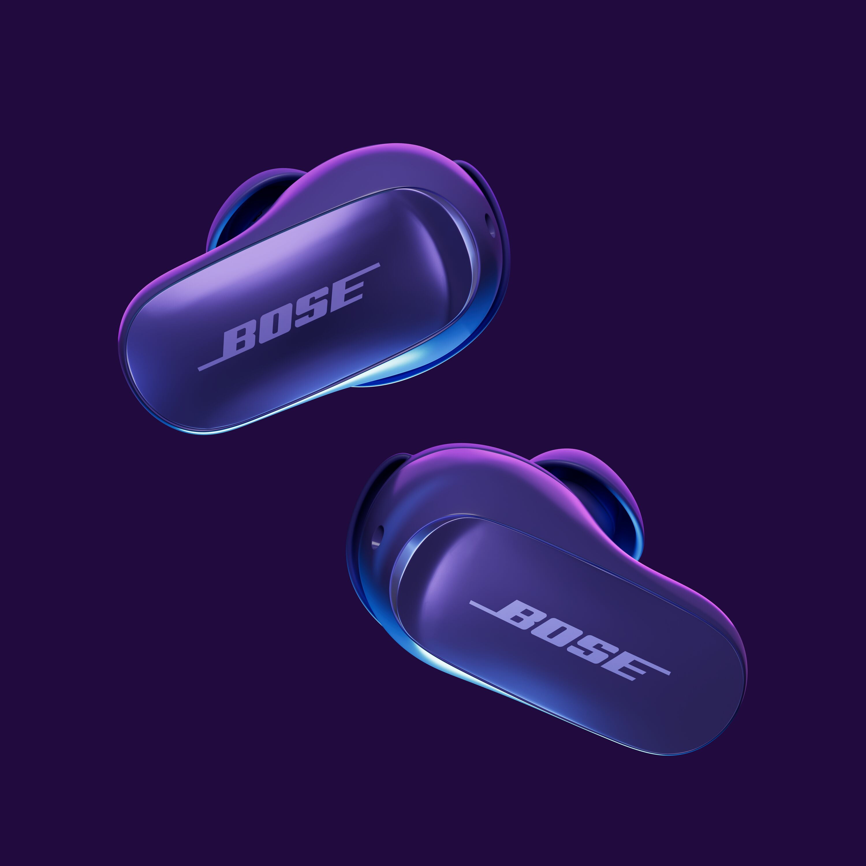 Bose QuietComfort Ultra Earbuds II, Wireless Noise Cancelling Earbuds, Midnight Violet