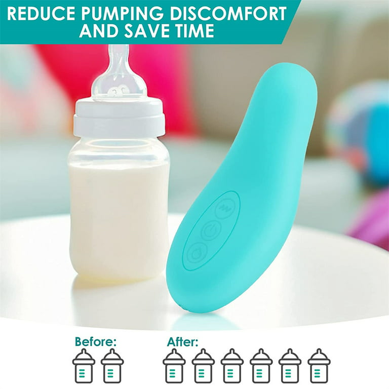 Warming Lactation Massager for Breastfeeding, Breast Warmer for Pumping,  Nursing, Heat and Vibration Support for Clogged Milk Ducts Improve Milk  Flow-Green 
