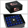 thumbnail image 6 of J2 Engineering LN-T7-008-15-BL J2 Engineering 7075 -T6 Forged Aluminum M12X1.5 20Pcs 44mm Height Open -End Lug Nut Set w / Socket Adapter (Blue), 6 of 6