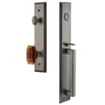 thumbnail image 2 of Grandeur Fifth Avenue D Grip Single Cylinder Handleset with Baguette Interior Knob, 2 of 5
