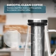 thumbnail image 6 of Ovalware Cold Brew Coffee/Tea Maker 1.0L RJ3 Borosilicate Glass Carafe Stainless-Steel Filter, 6 of 8