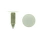 thumbnail image 1 of 100Uds 8mmx8mm Agujero Cuadrado Grapa Plástico Beige Beix Vehículo Coche Fender Paragolpes Remache 17mmx27mm, 1 of 1