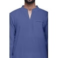 thumbnail image 4 of Atasi Indian Long Kurta For Boys Solid Fashion For Men Cotton Satin Summer Wear, 4 of 7