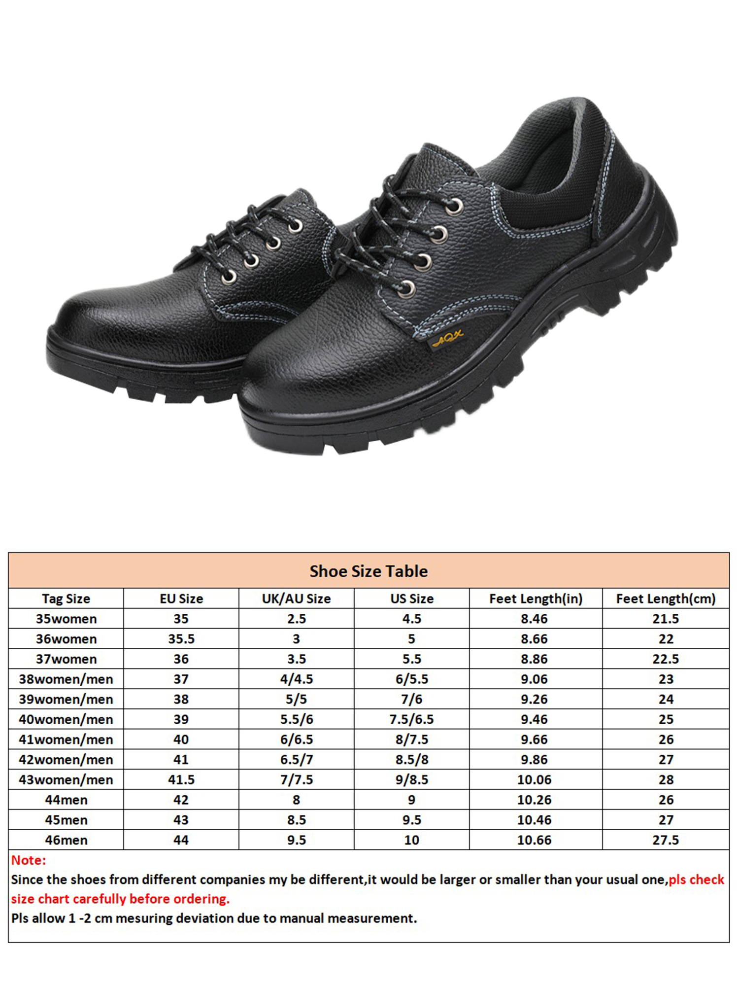 Aqx safety shoes deals