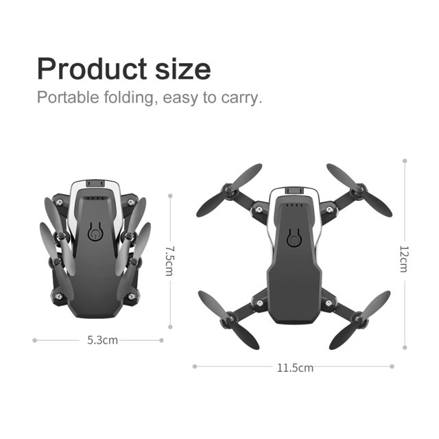 Fotografía aérea plegable Quadcopter aviones juguetes 2,4 GHz WiFi 4CH RC Drone Ndcxsfigh libre de BPA