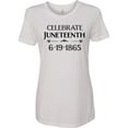 thumbnail image 3 of Inktastic Celebrate Juneteenth Women's T-Shirt, 3 of 5