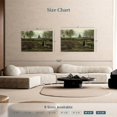 thumbnail image 4 of Elephant Stock The Parsonage Garden At Nuenen Wall Art - Horizontal Canvas Wall Art - Living Room Wall Decor - Nature Canvas - Gray And Green Decor By Vincent Van Gogh - 51" x 34", 4 of 8