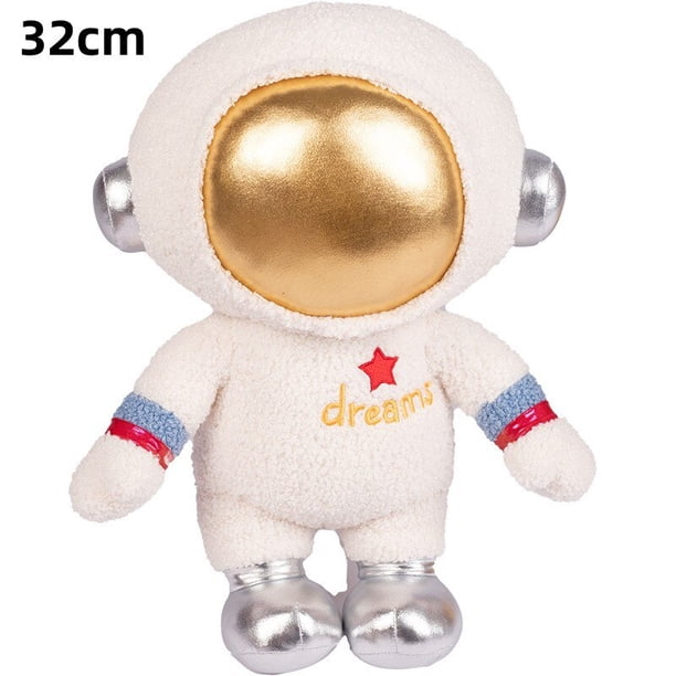 Juguete de astronauta de cohete de peluche, almohada de nave espacial rellena, regalo de cumpleaños, descubrimiento espacial, juguete educativo para decoración de niñas y niños zhangyuxiang LED