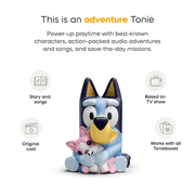 tonies Bluey Audio Toy Figure 3 Pack, Age Group 3+