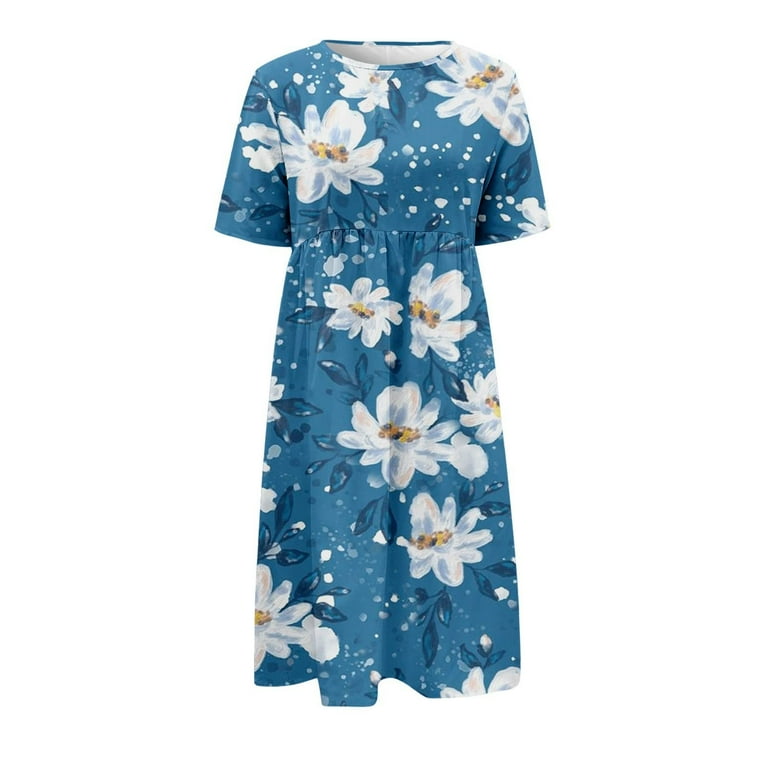 fit and flare garden party dress Square Neck Party Dress main image 0