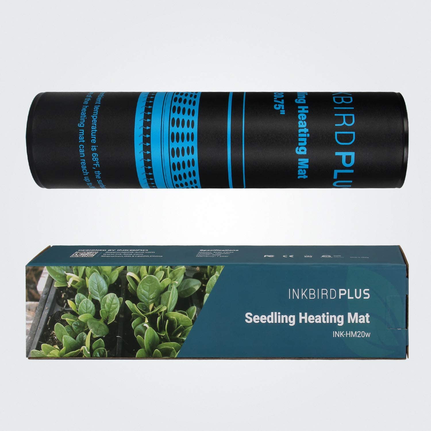 Inkbird Seedling Heat Mat Waterproof Hydroponics Greenhouse 20W Seed Starter Pad
