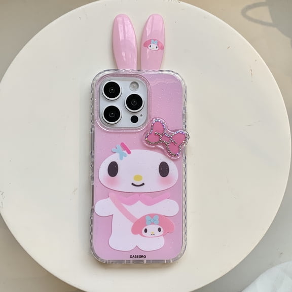 Cute Phone Case for iPhone 14 15 16-Christmas/Holiday/New Year/Birthday Gift Sanrio Hello Kitty Melody Style