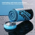 thumbnail image 6 of 40"x12" Cooling Towel Workout, Gym, Fitness, Golf, Yoga, Camping, Hiking, Bowling, Travel, Outdoor Sports Towel for Instant Cooling Relief, 6 of 9