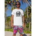 thumbnail image 2 of Balance Metal Skulls T-shirt Men's -SmartPrintsInk Designs, 2 of 4