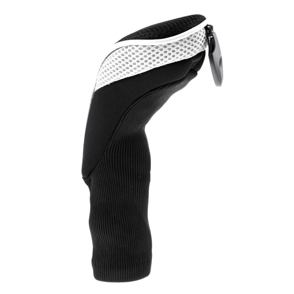 Axioma 3x Golf Hybrid Club Head Covers with Interchangeable No. Tag (3, 4, 5, 7, X) UT Head Cover