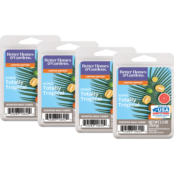 Better Homes & Gardens 2.5 oz Going Totally Tropical Scented Wax Melts