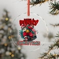 thumbnail image 4 of Have a Funky Christmas Ornament decoration Funny Dancing Elves Tree Decoration Holiday Gift Crystal glass ornament Holiday decorations, 4 of 4