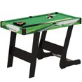 thumbnail image 1 of Soozier 41" Folding Pool Table Set with Cues, Balls, Chalk, Triangle, Brush, 1 of 9