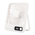 thumbnail image 2 of USB Small Fan Desktop Foldable Charging Office Digital Display Small Super Silent Hanging Stand Features Fan Blade Material Plastic Additional Functio, 2 of 8