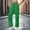 Green, variant on Women's Wide Leg Pants Bundle Foot Elastic Waist Drawstring with Pockets