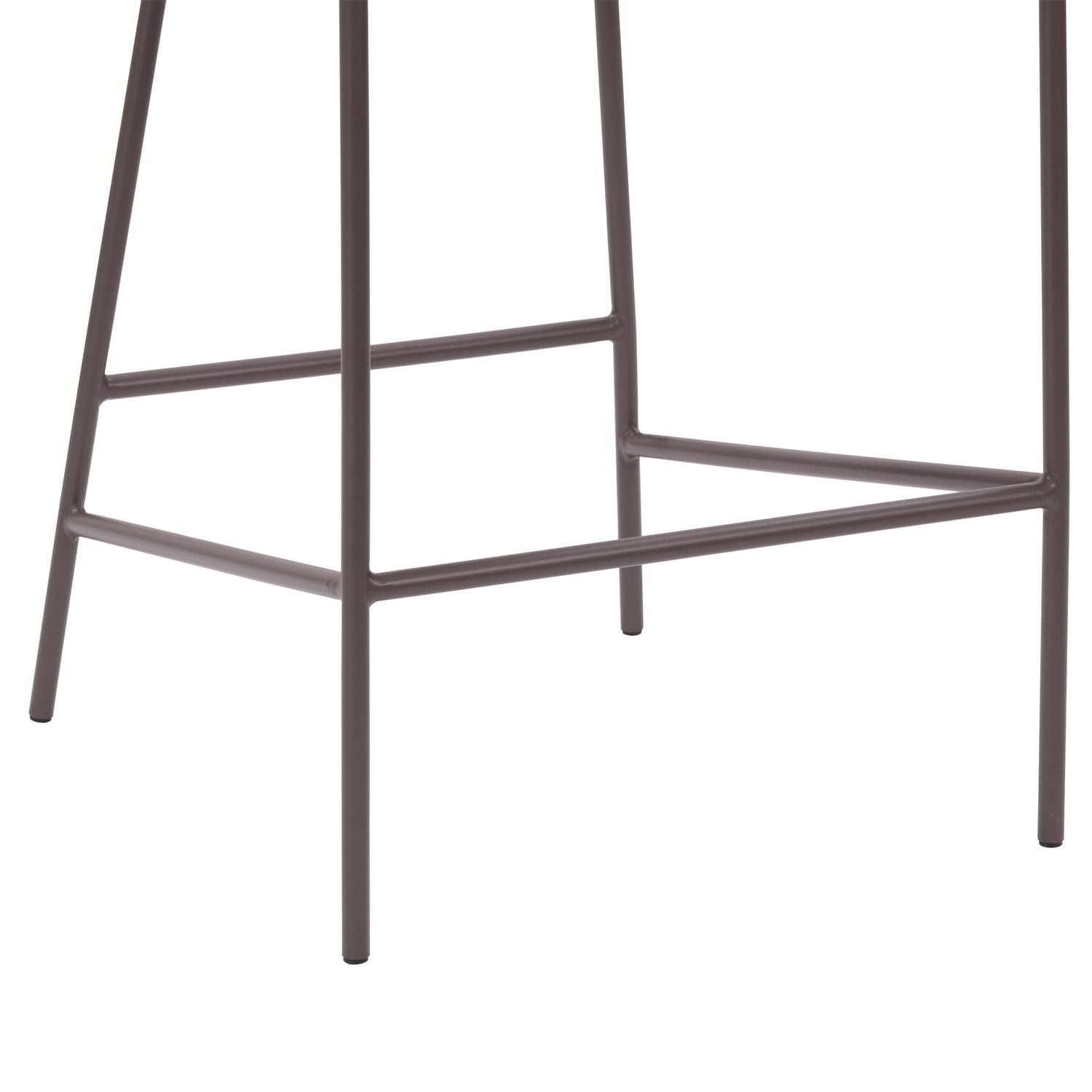 CorLiving Blakeley Modern Upholstered Indoor Counter Height Bar Stool with Metal Legs – Sold Individually