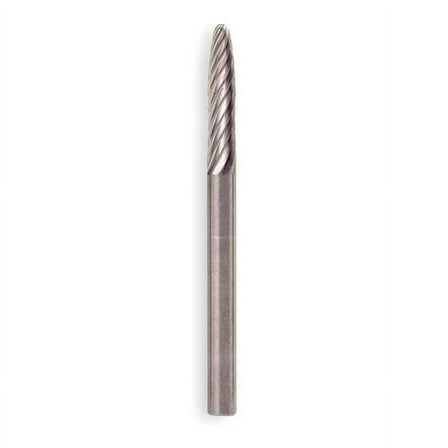 Widia Carbide Bur,Rnd Nose,1/8 In M40380
