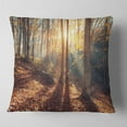 thumbnail image 2 of Designart Crimean Mountains Autumn - Landscape Photography Throw Pillow - 16x16, 2 of 5
