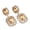 Champagne, variant on Fashion Women's All-match Geometric Earrings Alloy Long Drop Dangle Jewelry