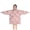 Pink Cow Strawberry, variant on White Cow Strawberry Cow Pattern Blanket Hoodies for Kids 6-13YR Oversize Wearable Blanket Hoodies for Boys Girls Teens