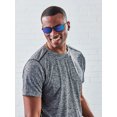 thumbnail image 5 of Foster Grant Men's Single Bridge Fashion Sunglasses Black, 5 of 6