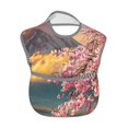 thumbnail image 2 of Hirioo Cherry Blossoms for Baby Waterproof Pocket Bib Adjustable Closed for Babies Toddlers with Large Pocket 6-24Months, 2 of 8