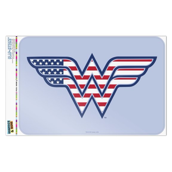 Wonder Woman USA American Flag Logo Home Business Office Sign
