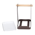 thumbnail image 1 of Estante Para Tapa Y Cuchara, Soporte Para Tapa De Olla Con Almohadillas Antideslizantes, Estante Organizador De Cocina Multifuncional, 1 of 7