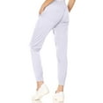 thumbnail image 4 of MediChic Womens Scrub Joggers 4-Way Stretch Anti-Wrinkle Moisture-Wicking Elastic Waistband Four Pocket Jogger Pants, 4 of 6