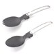 thumbnail image 1 of Utensilios de Campamento Plegables de aluminio de aluminio y spork plegable para acamp para acampar, 1 of 6