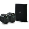 Arlo Ultra 2 Spotlight Camera Security System, Black