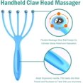 thumbnail image 3 of Scalp Massager and Shampoo Brush, Protable Hand Held SPA Head Massager for Deep Relaxation & Stress Reduction in The Office Home, Shower Hair Brush for Women Men Kids, 3 of 5